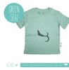 Earthlings Organic Cotton Ocean Inspired T Shirts - Green