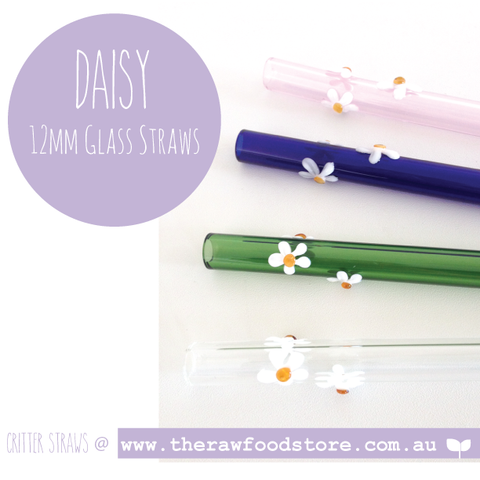 Daisy 12mm Glass Straw