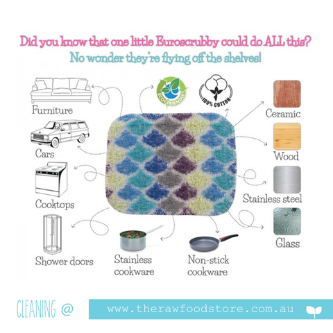  EuroSCRUBBY Multi-Use Cleaning Cloth at The Raw food Store australia