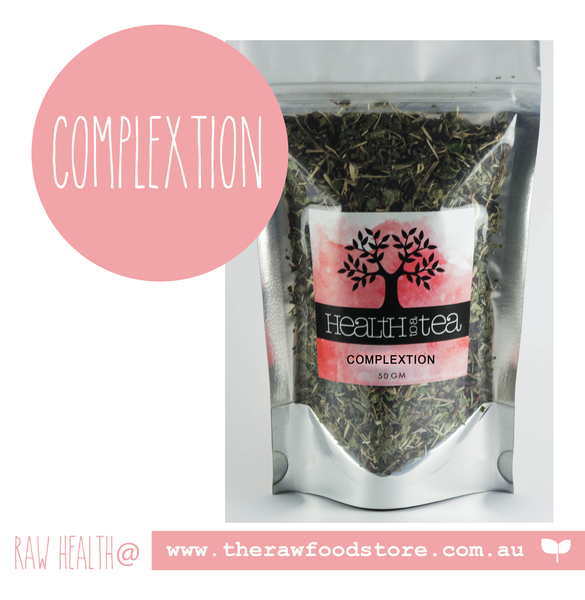 Health to Tea - Complextion at The Raw Food Store