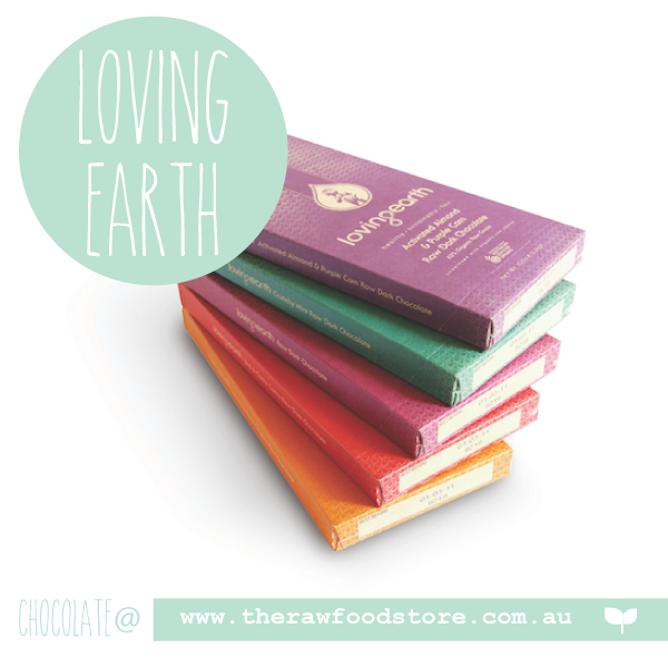 Loving Earth Raw Chocolate at The Raw Food Store