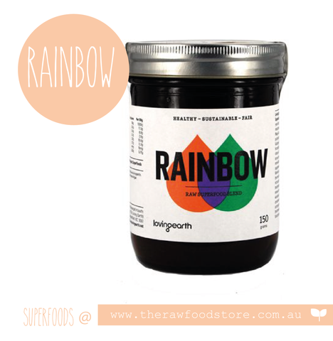 Rainbow Superfood blend at The Raw Food Store Australia