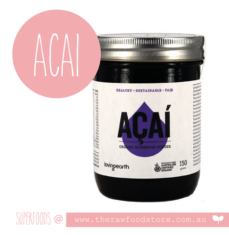 ACAI - Loving earth at The Raw Food Store