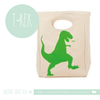 Fluf Organic Lunch Bag - T Rex