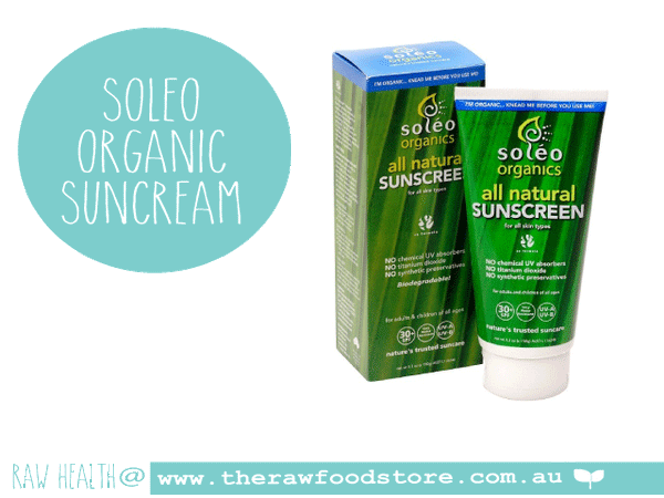 Soleo Organics sunscreen 150g
